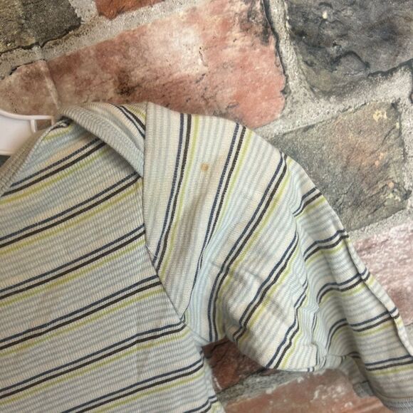 5 for $25🔥3-6 Months Circo Grey Striped Footie Pajama Jumpsuit - Picture 2 of 5